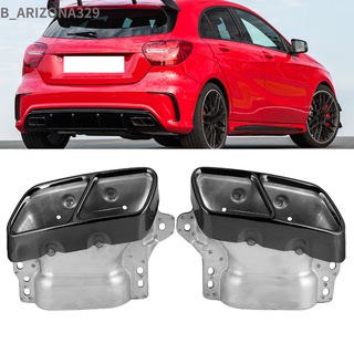 Arizona329 ปลายท่อไอเสียสเตนเลส สําหรับ Mercedes‐Amg A45 W176 Cla45 C117 2013‐2018 2 ชิ้น