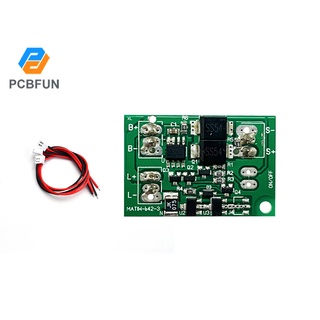 Pcbfun บอร์ดควบคุมพลังงานแสงอาทิตย์ Li-ion ชาร์จแบตเตอรี่ ป้องกันสวิตช์อัตโนมัติ