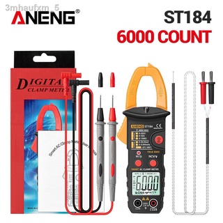 Aneng ST184 digital clamp meter multimeter tester true RMS 6000 count multi-function and high precision professional mea