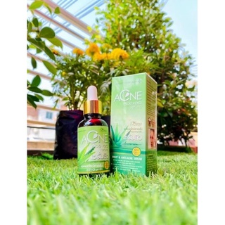 เซรั่มระเบิดสิว แอคเน่ เซรั่มสิว Acne aloe vera Serum 40ml.