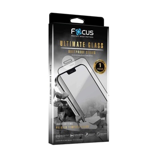 ฟิล์มกระจก กันฝุ่น สำหรับ iPhone Focus ultimate dustproof glass 14 pro max/plus/11/12 pro max ฟิล์ม โฟกัส tempered glass