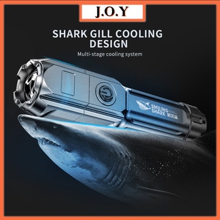 J.o.y ไฟฉาย Led T6 กันน้ํา ซูมได้ ชาร์จ USB สําหรับตั้งแคมป์ เดินป่า จักรยาน  #177