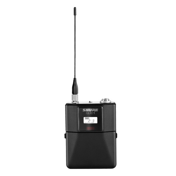 SHURE QLXD1=-M19 เครื่องส่งสัญญาณไมโครโฟนไร้สาย แบบ Bodypack Wireless System ย่าน VHF คลื่นความถี่ 6