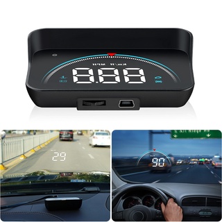 M8 HUD Head Up Display Car OBD2 OBD ระบบเตือนความเร็วสูง โปรเจคเตอร์ กระจกหน้ารถยนต์ สัญญาณเตือนอิเล็กทรอนิกส์อัตโนมัติ