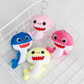 Shark Plush Ocean toy 10cm Plush Stuffed Toy Doll Keychain Shark