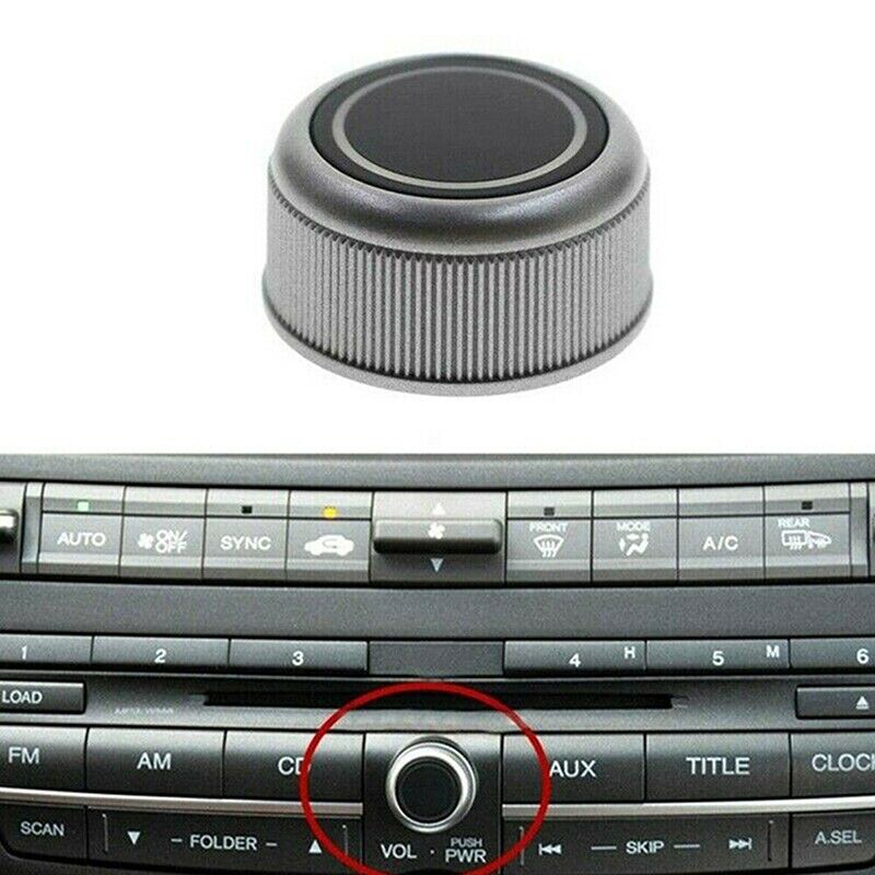 【Hot Style】ลูกบิดควบคุมระดับเสียงวิทยุด้านหน้า 39103-TA0-A31 สําหรับ Honda Accord 2008-2013 Crosstour 2011-2016