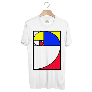 BP569 เสื้อยืด Mondrian Golden Ratio