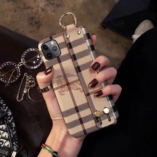 เคสโทรศัพท์มือถือหนัง พร้อมสายคล้องข้อมือ แฟชั่น สําหรับ Samsung Galaxy S23 S21 FE S22 S21ultra S21Plus S21ultra S20 Ultra S20 Plus S20 FE S10 5G Note20 Ultra Note10 Plus Note9 Note8 S20 Ultra S8 S9 S10