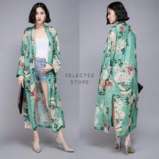 Printed kimono zara