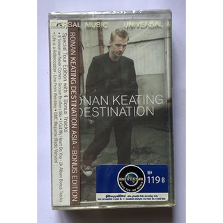 Cassette Tape เทปคาสเซ็ตเพลง Ronan Keating Destination Asia 4 Bonus Tracks Edition  ลิขสิทธิ์ ซีล