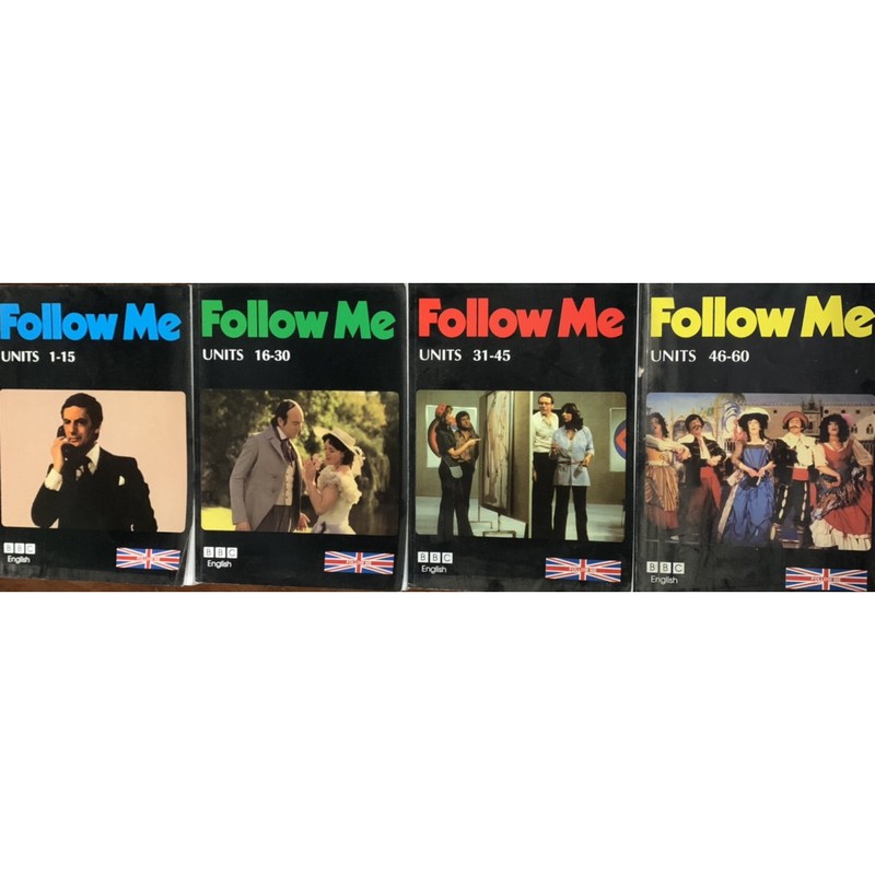 หนังสือ Follow me BBC Book and DVD TV ซีรี่โปรแกรมภาษาอังกฤษ คุณภาพดี