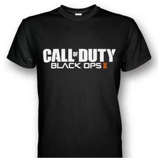 ผู้ชายเสื้อยืดเสื้อยืดแขนสั้นพิมพ์ลาย Call Of Duty แฟชั่นผู้ชาย