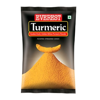 Everest Turmeric Powder,Haldi (ผงขมิ้น) 500g.,100g.