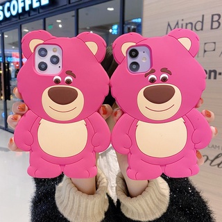 Case iPhone หมีล็อตโซ่ 3D Lotso Toy Story 7P/8P/X/XsMax/12/12Pro/12ProMax