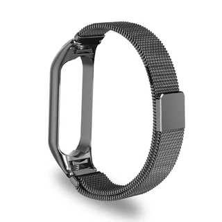 สายรัด Mi Band 3 สายรัดโลหะสแตนเลส Xiaomi Band 3 4 5 6 7 8 สายรัดแบบ Milanese Loop miband 8/9/10