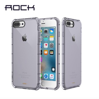 เคส Phone 7 ROCK  Fence Thick TPU Transparent Slim Shockproof