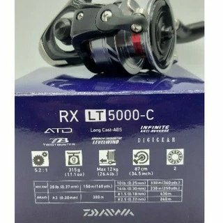 รอกสปินDAIWA RX LT 2020รุ่นใหม่​ล่าสุด​เบอร์​1000​-6000