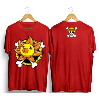 【ใหม่】เสื้อยืด ลายการ์ตูนอนิเมะ Onepiece Thousand Sunny