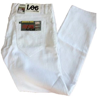 MTE กางเกงยีนส์สีขาวผ้ายืด ทรงเดฟ เป้าซิป รุ่น 507-5 สินค้าพร้อมส่ง มีบริการเก็บปลายทางด้วยครับ มีเอว 28-36-#-4