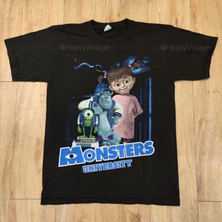 MONSTER INC UNIVERSITY MOVIE CARTOON เสื้อลายการ์ตูน เสื้อวง เสื้อทัวร์เสื้อยืด