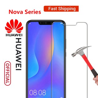 Huawei Honor 9i V10 Play Nova 5i 2i 7 8 SE 4 4e 5 2017 3 3I 9X Lite Pro Plus อุปกรณ์กันรอยหน้าจอ ฟิล์มกระจกนิรภั โฟกัส
