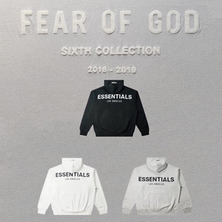 FOG Fear Of God Multiline Essentials (พร้อมส่ง ทุกสี ทถกไซส์) Los Angeles Reflective hoodie (รูปถ่ายวีดีโอสินค้าจริง)