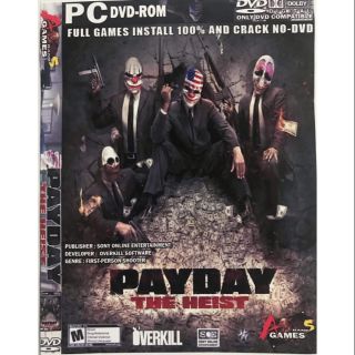 แผ่น​เกมส์​PC​ PAYDAY​ THE​ HEIST