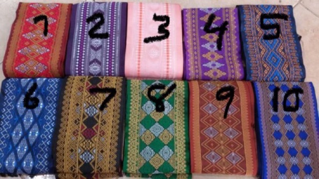 สไบ69บาทสวยๆทักลายได้เลย สไบลาว น่ารัก สวย สง่า สวย