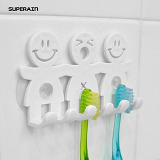 superain smile face อุปกรณ์ตะขอติดผนังสําหรับแขวนผ้าขนหนู