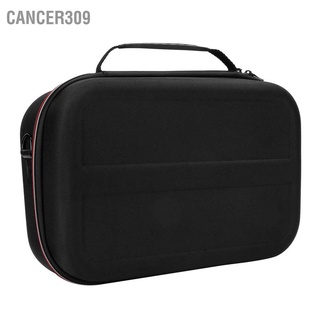 Cancer309 Black EVA Storage Bag Large Capacity Portable Hard Shell Protective Carrying Case for Switch