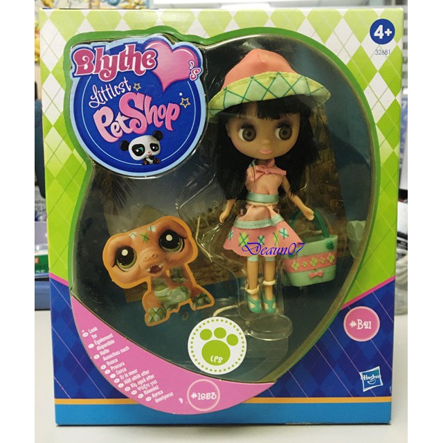 Blythe Littlest PetShop B21 ตุ๊กตาของแท้ หลับตาไม่ได้