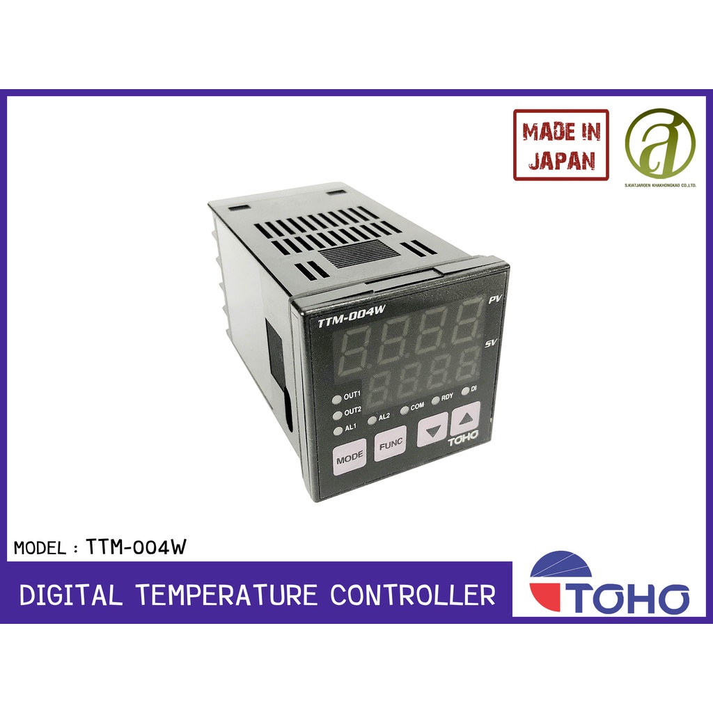 TOHO ตัวควบคุมอุณหภูมิ Digital Temperature Controller รุ่น TTM004W