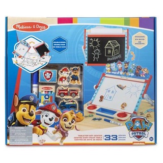 Melissa &amp; Dougกระดานแม่เหล็ก ไวท์บอร์ด รุ่นดีลักซ์ PAW Patrol ตั้งโต๊ะ Melissa &amp; Doug PAW Patrol Tabletop Art Center