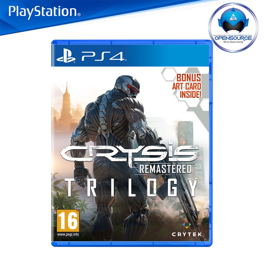 [พร้อมส่ง]Playstation: Crysis Remastered แผ่นเกมสำหรับ PS4 & PS5