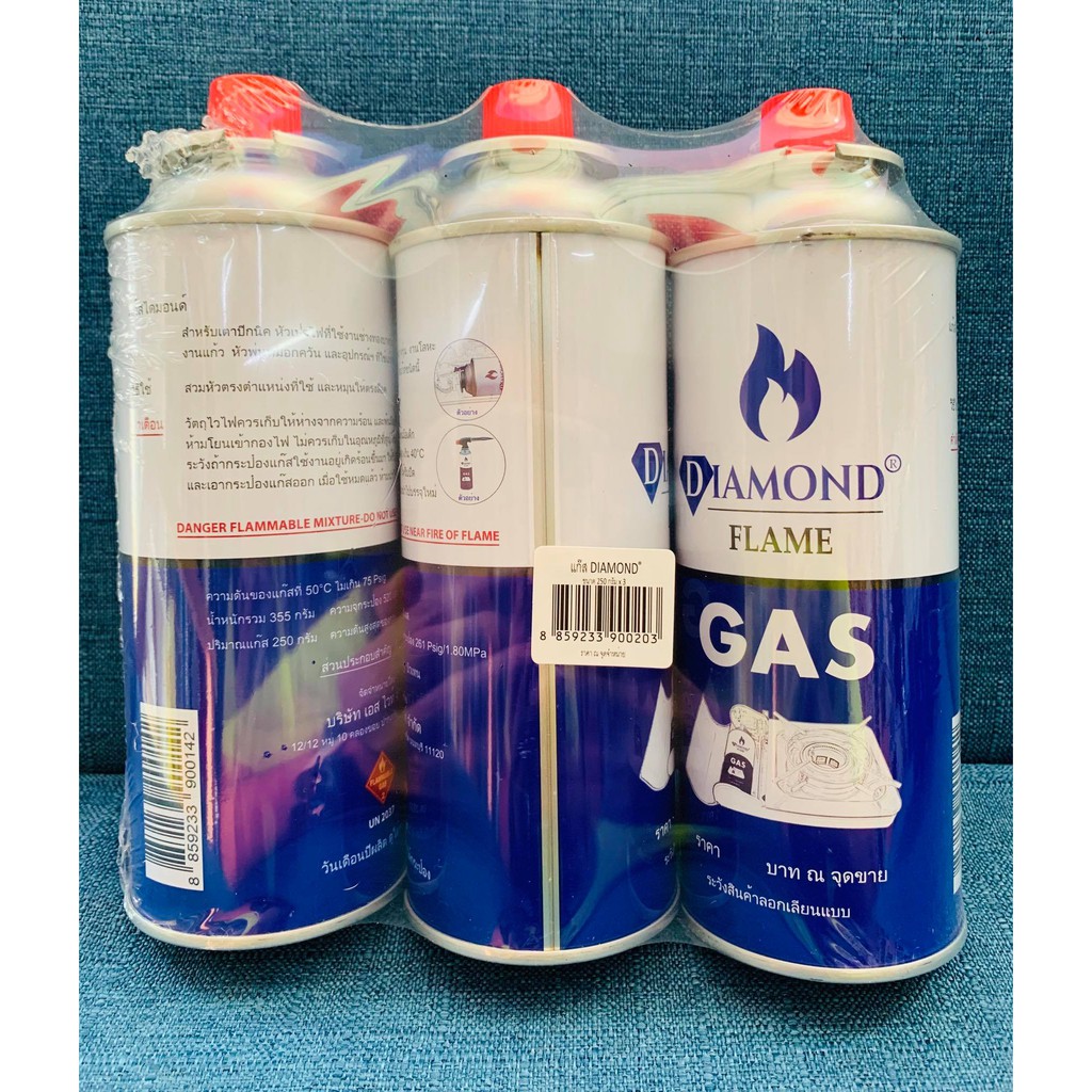 แก๊สกระป๋อง🔥ส่งด่วน!🔥[3 กระป๋อง] ใช้กับเตาแก๊สพกพา สำหรับแคมป์ปิ้ง ยี่ห้อ BUGA มีความปลอดภัยแรงดันสูง