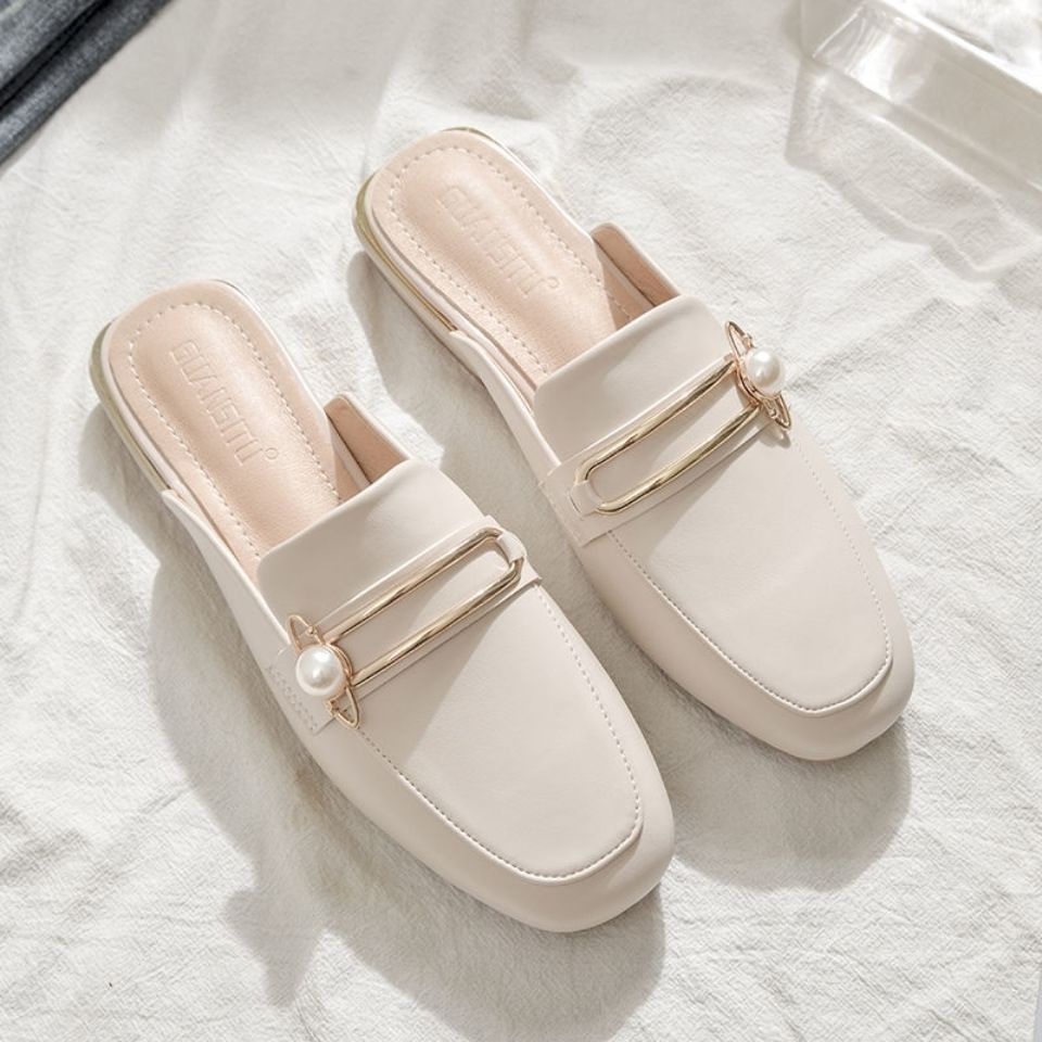 รองเท้าขี้เกียจ รองเท้าแตะแฟชั่น size35-40, ใส่นิ่มสบายเท้า, สไตล์เกาหลี