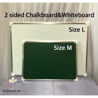 กระดานแขวน 2in1 - 2sided whiteboard&amp;Chalkboard