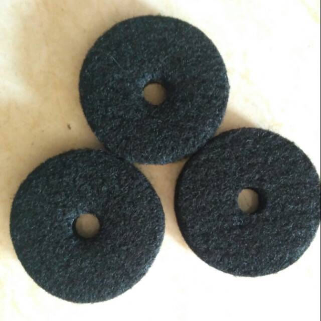 Cymbal Foam Felt Cymbal Wide Crash Ride Hihat เส้นผ่านศูนย์กลาง 5 ซม. จําหน่ายเป็นรายบุคคล