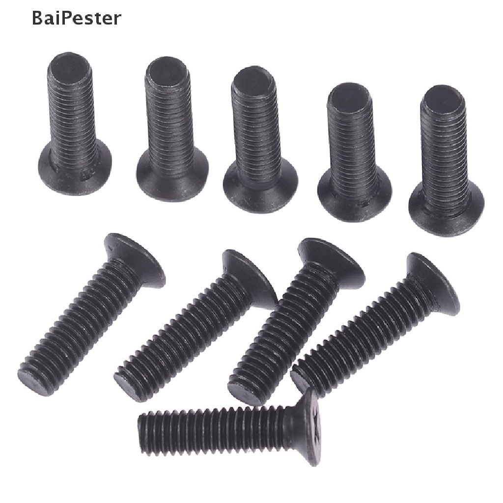 [BaiPester] อะแดปเตอร์สกรูเกลียวซ้าย M6*22 สําหรับอะแดปเตอร์หัวจับดอกสว่าน 1/2 นิ้ว UNF 10 ชิ้น ♨เปิด