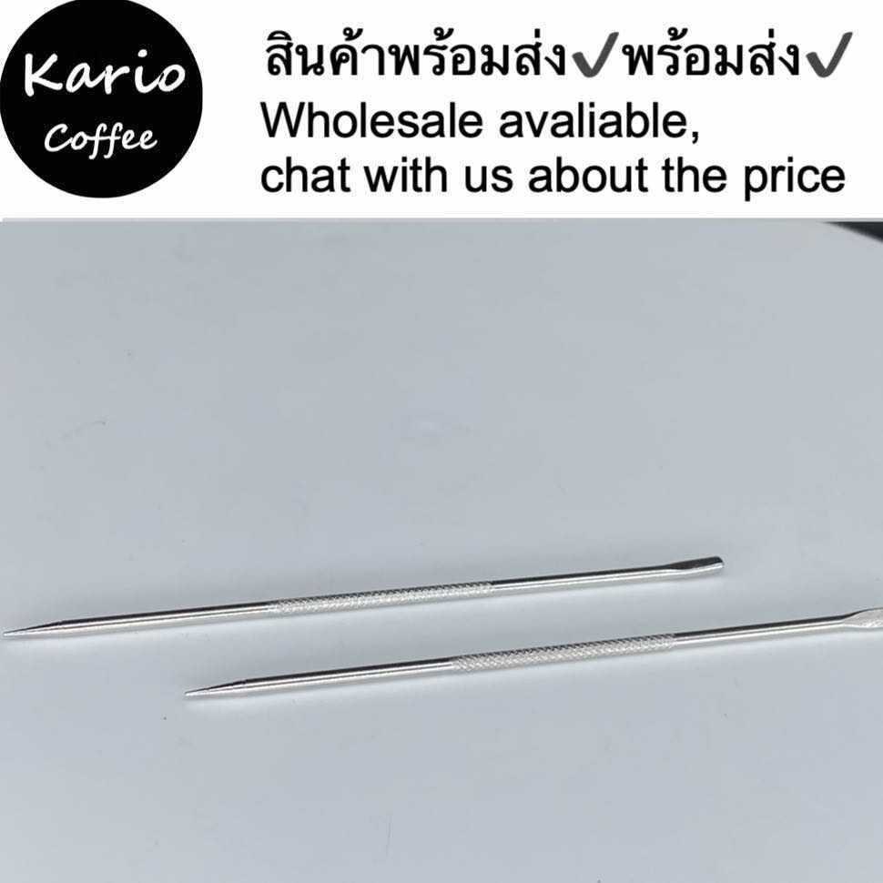 Ready in stock เข็มวาดลาเต้อาร์ต เข็มแต่งหน้าฟองนม เข็มวาดลายกาแฟ Latte Art Needle Pen