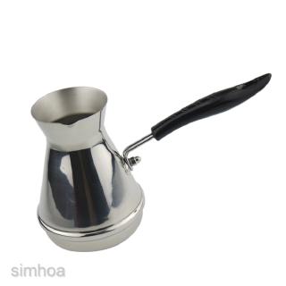 Turkish Coffee Warmer and Butter Melting Pot, Cezve Ibrik Briki, Stainless