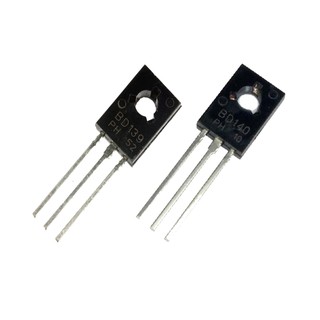 BD139 NPN &amp; BD140 PNP ทรานซิสเตอร์  TRANSISTOR TO-126