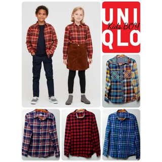 เสื้อเชิ้ตเด็กชายUniqlo no.140-150