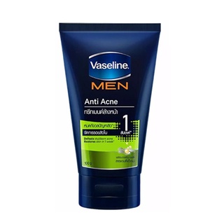 🔥D - day!! VASELINE MEN วาสลีน เมน โฟมล้างหน้า สูตรแอนตี้ แอคเน่ (เขียว) 100 กรัม 🚚พร้อมส่ง!! 💨