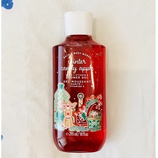 พร้อมส่ง! BBW Bath and Body Work Shower Gel Winter Candy &amp; Apple 295 ml. ของแท้