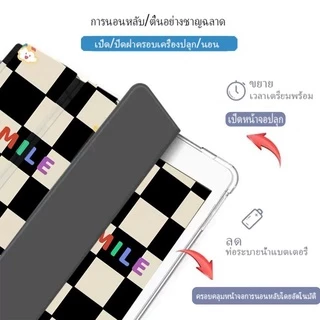 เคสไอเเพด ฝาหลังแบบใส ที่มีช่องเสียบปากกา for gen5/6 gen7/8/9 10.2 Air6/7/8 gen10 gen12 Air1/2 gen11Air4/Air5 10.9 pro11