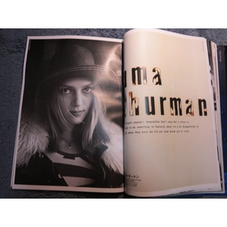 「Uma Thurman, K.D. Lang」Clipping ภาพดารา