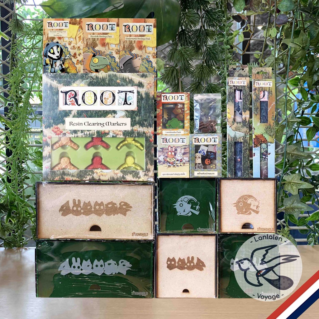 Root อุปกรณ์เสริม - Insert / Organizer / Add-On / Mini Expansion Root TH/EN / Hireling Pack [Accessories for Boardgame]