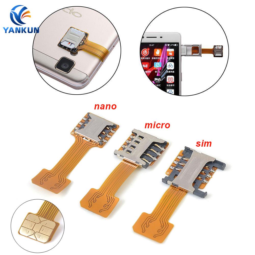 อะแดปเตอร์ซิมการ์ด Micro SD ขนาดเล็ก สําหรับโทรศัพท์มือถือ Android