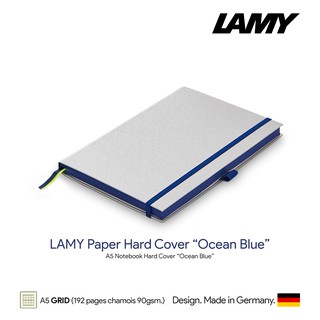 Lamy Paper Notebook A5 "Ocean Blue" Hard Cover - สมุดโน๊ตลามี่ ปกแข็ง ขนาด A5 สีน้ำเงิน